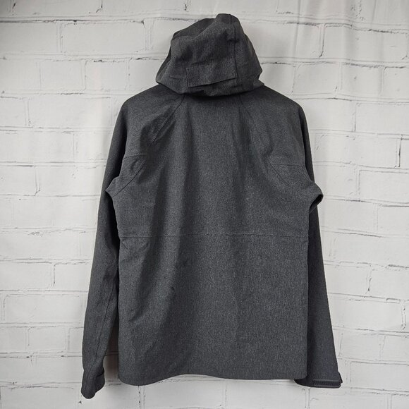 The North Face Apex Flex GTX Gore-Tex Hooded Jacket Mens S Gray Snow Winter Ski - Picture 6 of 16